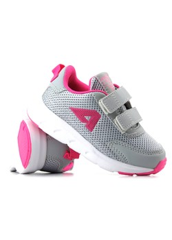 Sportowe buty, adidaski dziecięce  - AMERICAN CLUB ES 127/23, szare ze sklepu ulubioneobuwie w kategorii Buty sportowe dziecięce - zdjęcie 184524184
