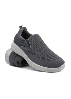 Komfortowe buty męskie sportowe - NEWS 22MN02-4826, szare ze sklepu ulubioneobuwie w kategorii Buty sportowe męskie - zdjęcie 184524372