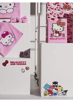 Sinsay - Naklejki na ścianę Hello Kitty and Friends - wielobarwny ze sklepu Sinsay w kategorii Dom - zdjęcie 184525464