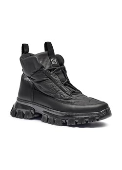HUGO KIDS Buty wysokie | z dodatkiem skóry ze sklepu Gomez Fashion Store w kategorii Buty zimowe dziecięce - zdjęcie 184526154