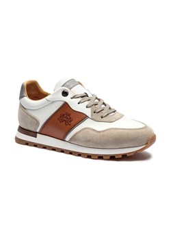 La Martina Skórzane sneakersy RUNNING ze sklepu Gomez Fashion Store w kategorii Buty sportowe męskie - zdjęcie 184526220