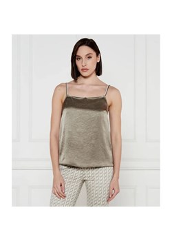 Marc Cain Satynowy top | Regular Fit ze sklepu Gomez Fashion Store w kategorii Bluzki damskie - zdjęcie 184526360