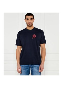 Guess Jeans T-shirt EMBROIDE | Oversize fit ze sklepu Gomez Fashion Store w kategorii T-shirty męskie - zdjęcie 184526483