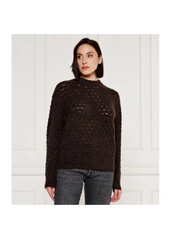 Samsøe Samsøe Wełniany sweter Saanour | Classic fit ze sklepu Gomez Fashion Store w kategorii Swetry damskie - zdjęcie 184526532