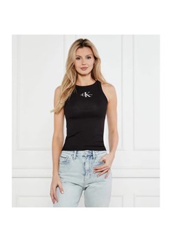 Calvin Klein Jeans Top | Slim Fit ze sklepu Gomez Fashion Store w kategorii Bluzki damskie - zdjęcie 184526533