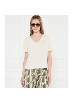 Tommy Hilfiger T-shirt | Regular Fit ze sklepu Gomez Fashion Store w kategorii Bluzki damskie - zdjęcie 184526540