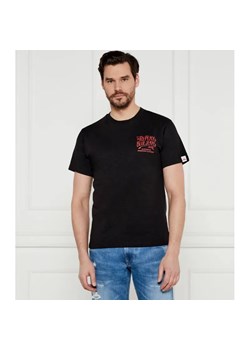 Replay T-shirt SLUB | Regular Fit ze sklepu Gomez Fashion Store w kategorii T-shirty męskie - zdjęcie 184526553
