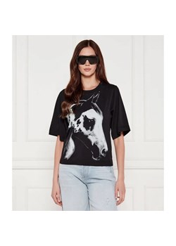 Pinko T-shirt Trophy |PINKO X Patrick McDowell | Oversize fit ze sklepu Gomez Fashion Store w kategorii Bluzki damskie - zdjęcie 184526643