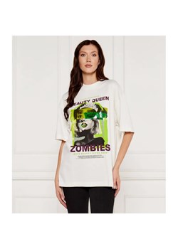 HUGO T-shirt Dargex | Oversize fit ze sklepu Gomez Fashion Store w kategorii Bluzki damskie - zdjęcie 184526702