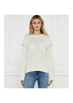 GUESS Sweter ELLISS | Relaxed fit | z dodatkiem wełny ze sklepu Gomez Fashion Store w kategorii Swetry damskie - zdjęcie 184531104