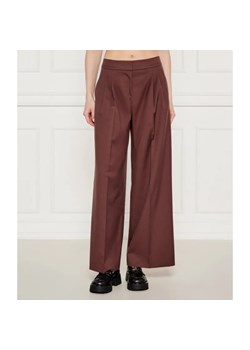 HUGO Spodnie Horesa | Relaxed fit ze sklepu Gomez Fashion Store w kategorii Spodnie damskie - zdjęcie 184531170