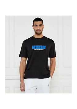 Hugo Blue T-shirt Newromi | Regular Fit ze sklepu Gomez Fashion Store w kategorii T-shirty męskie - zdjęcie 184531372