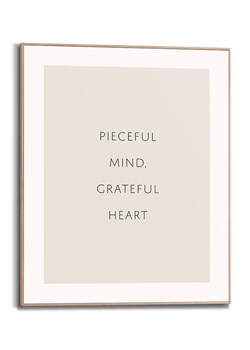 Orangewallz Druk artystyczny &quot;Peaceful Mind&quot; w ramce - 40 x 50 cm ze sklepu Limango Polska w kategorii Obrazy - zdjęcie 184532013