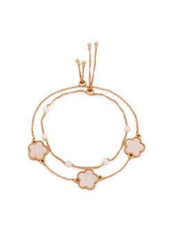 Zestaw 2 bransoletek Aldo LUCKYFLOWER  13995038 Złoty ze sklepu eobuwie.pl w kategorii Bransoletki - zdjęcie 184532214