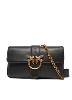 Torebka PINKO Love One Classic Slouchy Fl PE 25 PLTT 104524 A0QO Czarny ze sklepu eobuwie.pl w kategorii Torebki damskie - zdjęcie 184532232