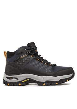 Trapery Skechers Arch Fit Dawson Raveno 204634/NVBK Niebieski ze sklepu eobuwie.pl w kategorii Buty trekkingowe męskie - zdjęcie 184532253