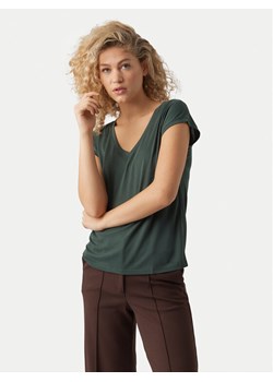 Vero Moda T-Shirt Filli 10247666 Zielony Regular Fit ze sklepu MODIVO w kategorii Bluzki damskie - zdjęcie 184532954