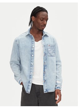 Tommy Jeans Koszula jeansowa DM0DM21362 Niebieski Regular Fit - id: 0000304664441 - marki Tommy Jeans - 184532972 Tommy Jeans Koszula jeansowa DM0DM21362 Niebieski Regular Fit ze sklepu MODIVO w kategorii Koszule męskie - zdjęcie 184532972