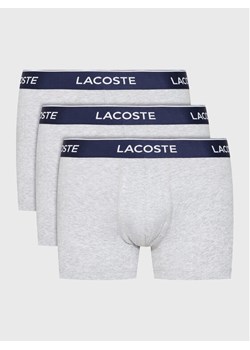 Lacoste Komplet 3 par bokserek 5H3389 Szary ze sklepu MODIVO w kategorii Majtki męskie - zdjęcie 184533020