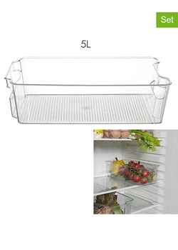 COOK CONCEPT Organizery (2 szt.) do lodówki - 32 x 9 x 16 cm ze sklepu Limango Polska w kategorii Akcesoria i przechowywanie - zdjęcie 184534150