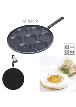 COOK CONCEPT Patelnia w kolorze czarnym - Ø 30 cm ze sklepu Limango Polska w kategorii Akcesoria kuchenne - zdjęcie 184534153