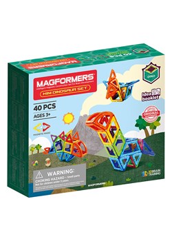 MAGFORMERS Zestaw konstrukcyjny &quot;Megaformers Mini Dinosaur Set&quot; - 3+ ze sklepu Limango Polska w kategorii Zabawki - zdjęcie 184534564