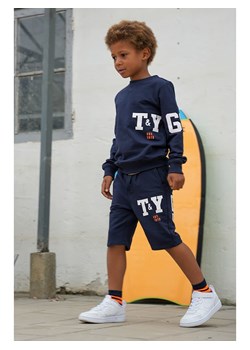 Tygo &amp; Vito Bluza &quot;Wesley&quot; w kolorze granatowym ze sklepu Limango Polska w kategorii Bluzy chłopięce - zdjęcie 184534680