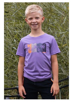 Tygo &amp; Vito Koszulka &quot;Jaimy&quot; w kolorze fioletowym ze sklepu Limango Polska w kategorii T-shirty chłopięce - zdjęcie 184534693