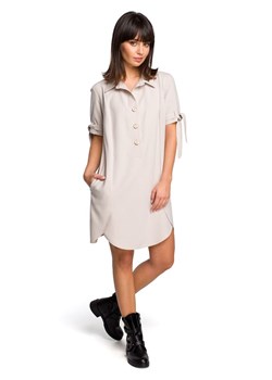 Be Wear Sukienka w kolorze beżowym ze sklepu Limango Polska w kategorii Sukienki - zdjęcie 184534771