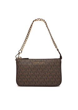 Torebka MICHAEL Michael Kors 32F1GJ6W6B Brązowy ze sklepu eobuwie.pl w kategorii Listonoszki - zdjęcie 184534782