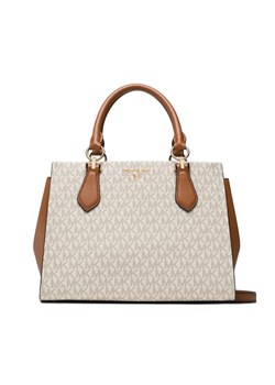Torebka MICHAEL Michael Kors Marilyn 30S2G6AS2B Beżowy ze sklepu eobuwie.pl w kategorii Kuferki - zdjęcie 184534791
