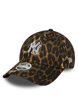 Czapka z daszkiem New Era 9TWENTY Outline New York Yankees 60667497 Brązowy ze sklepu eobuwie.pl w kategorii Czapki z daszkiem damskie - zdjęcie 184536243