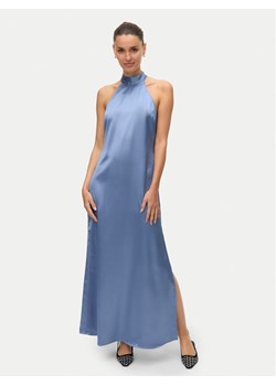 Vero Moda Sukienka wieczorowa Sally 10333766 Niebieski Regular Fit ze sklepu MODIVO w kategorii Sukienki - zdjęcie 184536694