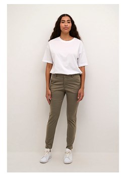 Kaffe Spodnie chino w kolorze khaki ze sklepu Limango Polska w kategorii Spodnie damskie - zdjęcie 184537660