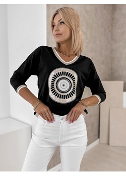 bluzka gloria czarna one size ze sklepu UBRA w kategorii Bluzki damskie - zdjęcie 184538113