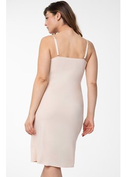 Halka damska beżowa Soft &amp; smooth Slip Long, Kolor beżowy, Rozmiar 2XL, Julimex ze sklepu Intymna w kategorii Podkoszulki i halki - zdjęcie 184538324