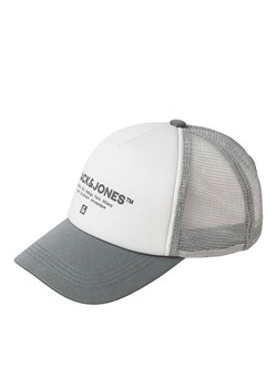 JACK &amp; JONES Junior Czapka &quot;Script&quot; w kolorze szaro-białym ze sklepu Limango Polska w kategorii Czapki dziecięce - zdjęcie 184538514