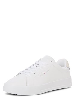 Tommy Hilfiger Męskie buty sportowe z zawartością skóry Mężczyźni skóra - id: 737856-0003-00410 - marki Tommy Hilfiger - 184539101 Tommy Hilfiger Męskie buty sportowe z zawartością skóry Mężczyźni skóra ze sklepu vangraaf w kategorii Trampki męskie - zdjęcie 184539101