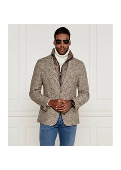 BOSS BLACK Marynarka 2w1 Hanry | Slim Fit | z dodatkiem wełny - id: BB245M000080131 - marki BOSS HUGO BOSS - 184539563 BOSS BLACK Marynarka 2w1 Hanry | Slim Fit | z dodatkiem wełny ze sklepu Gomez Fashion Store w kategorii Marynarki męskie - zdjęcie 184539563