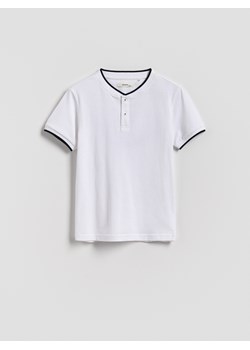 Reserved - Koszulka polo - biały ze sklepu Reserved w kategorii T-shirty chłopięce - zdjęcie 184540032