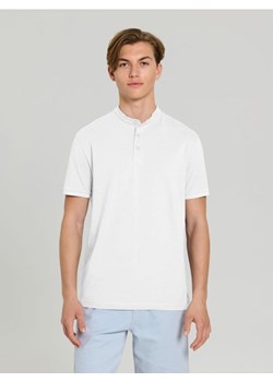 Sinsay - Koszulka henley - biały ze sklepu Sinsay w kategorii T-shirty męskie - zdjęcie 184541290
