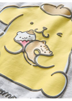 Reserved - T-shirt Pompompurin - jasnoszary ze sklepu Reserved w kategorii Bluzki dziewczęce - zdjęcie 184542233