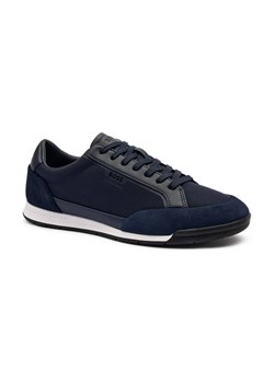 BOSS BLACK Sneakersy Nitan_txsd | z dodatkiem skóry ze sklepu Gomez Fashion Store w kategorii Buty sportowe męskie - zdjęcie 184542413