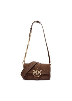 Pinko Skórzana torebka na ramię LOVE ONE MINI SLOUCHY ze sklepu Gomez Fashion Store w kategorii Listonoszki - zdjęcie 184542432