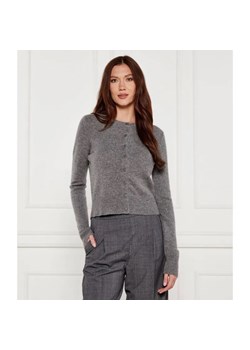 Marella SPORT Wełniany kardigan FINITO1 | Regular Fit | z dodatkiem kaszmiru ze sklepu Gomez Fashion Store w kategorii Swetry damskie - zdjęcie 184542534