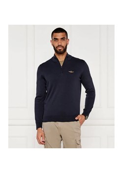 Aeronautica Militare Sweter | Regular Fit ze sklepu Gomez Fashion Store w kategorii Swetry męskie - zdjęcie 184542552