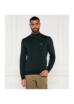 Aeronautica Militare Sweter | Regular Fit ze sklepu Gomez Fashion Store w kategorii Swetry męskie - zdjęcie 184542554