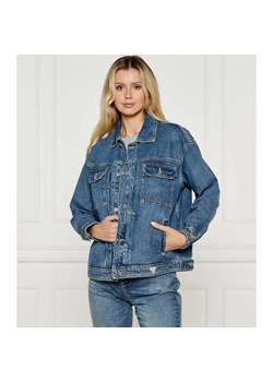 GUESS Jeansowa kurtka PARISIENNE | Loose fit ze sklepu Gomez Fashion Store w kategorii Kurtki damskie - zdjęcie 184543750