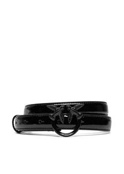 Pinko Pasek Damski Love Berry H2 Belt PE 24 PLT01 100143 A1JD Czarny ze sklepu MODIVO w kategorii Paski damskie - zdjęcie 184544892
