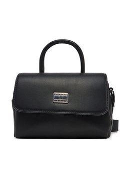 Tommy Jeans Torebka Tjw American Cool Flap Crossover AW0AW17296 Czarny ze sklepu MODIVO w kategorii Torebki damskie - zdjęcie 184544910